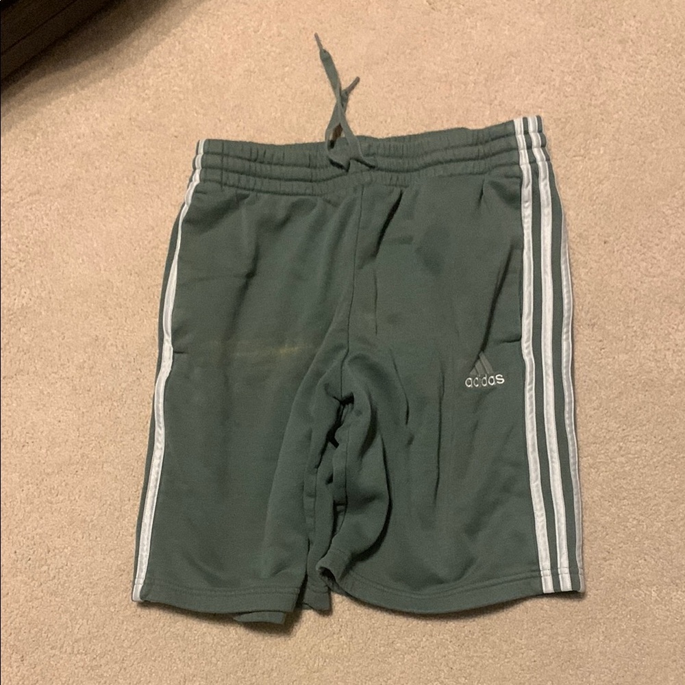 Adidas Green Athletic Shorts